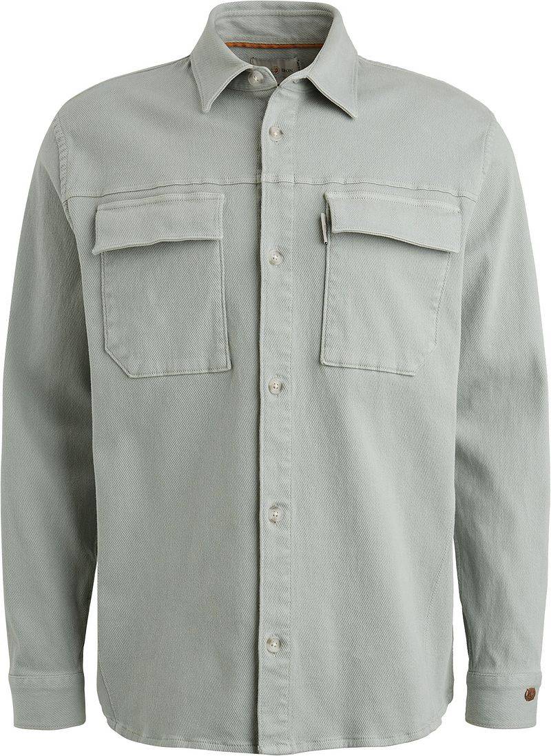 Cast Iron Overshirt Twill Grün - Größe S von Cast Iron