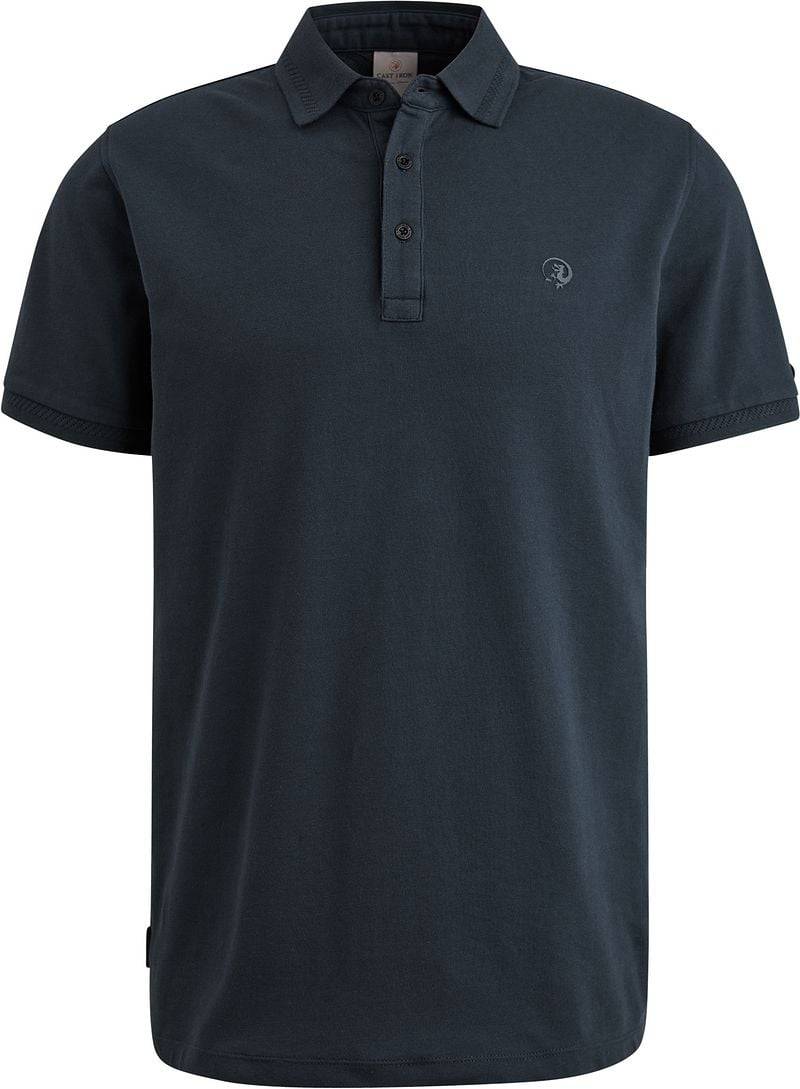 Cast Iron Polo Navy - Größe XXL von Cast Iron
