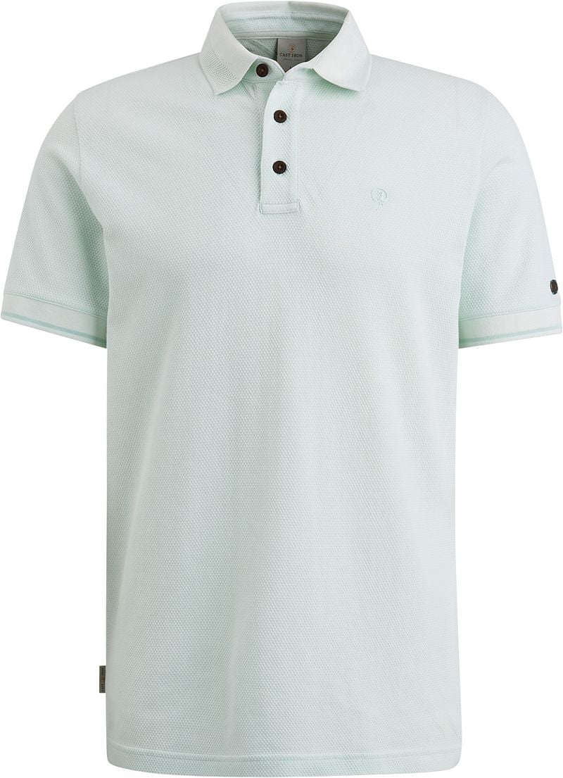 Cast Iron Popcorn Poloshirt Opal Blau - Größe S von Cast Iron