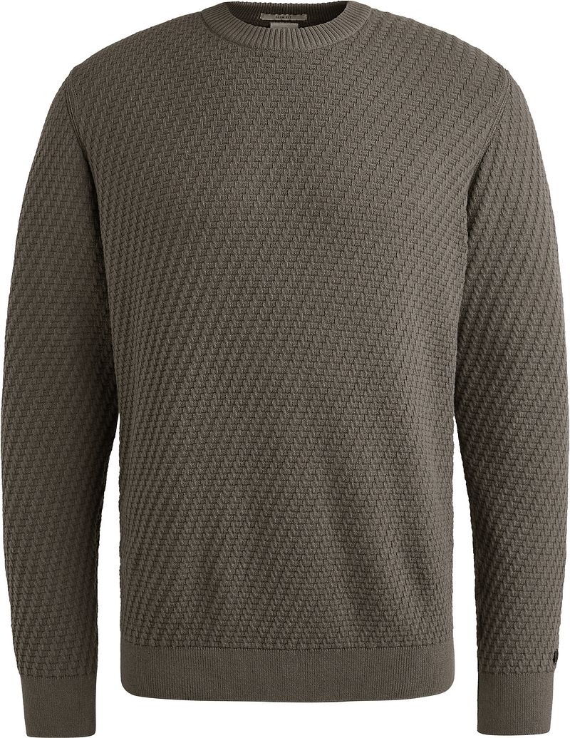 Cast Iron Pullover Knitted Anthrazit - Größe M von Cast Iron