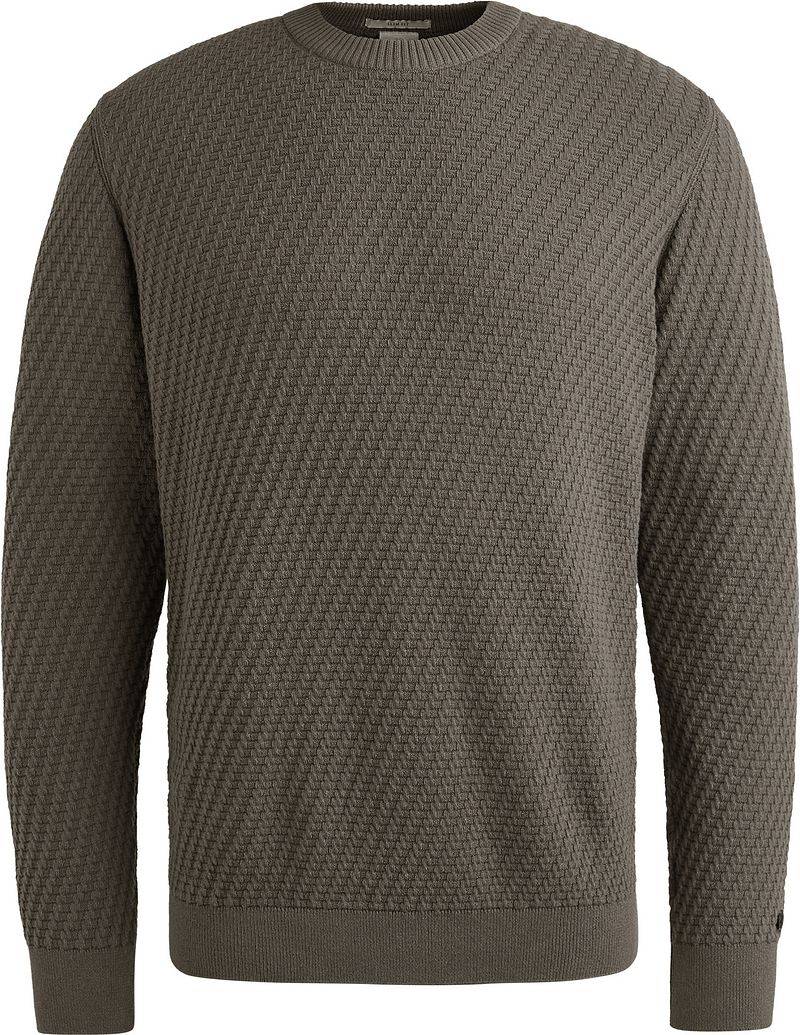 Cast Iron Pullover Knitted Anthrazit - Größe M von Cast Iron