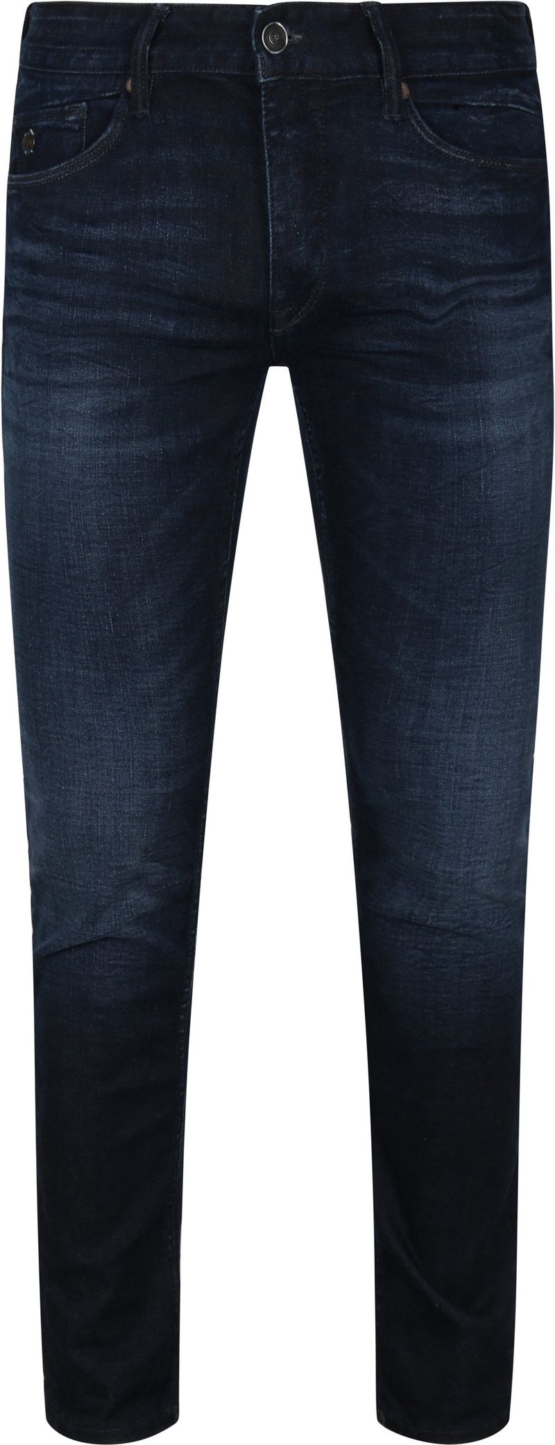 Cast Iron Riser Jeans Dunkelblau - Größe W 36 - L 34 von Cast Iron
