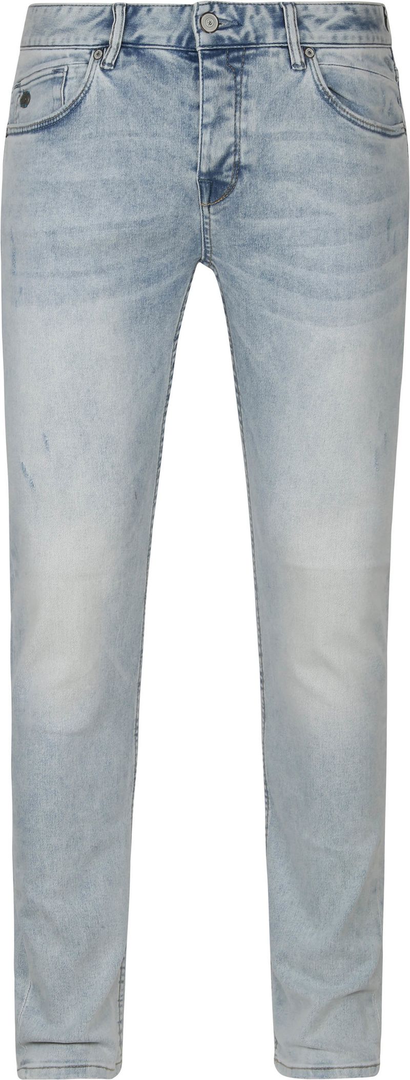 Cast Iron Riser Jeans Hellgrau Bright Wash - Größe W 30 - L 34 von Cast Iron