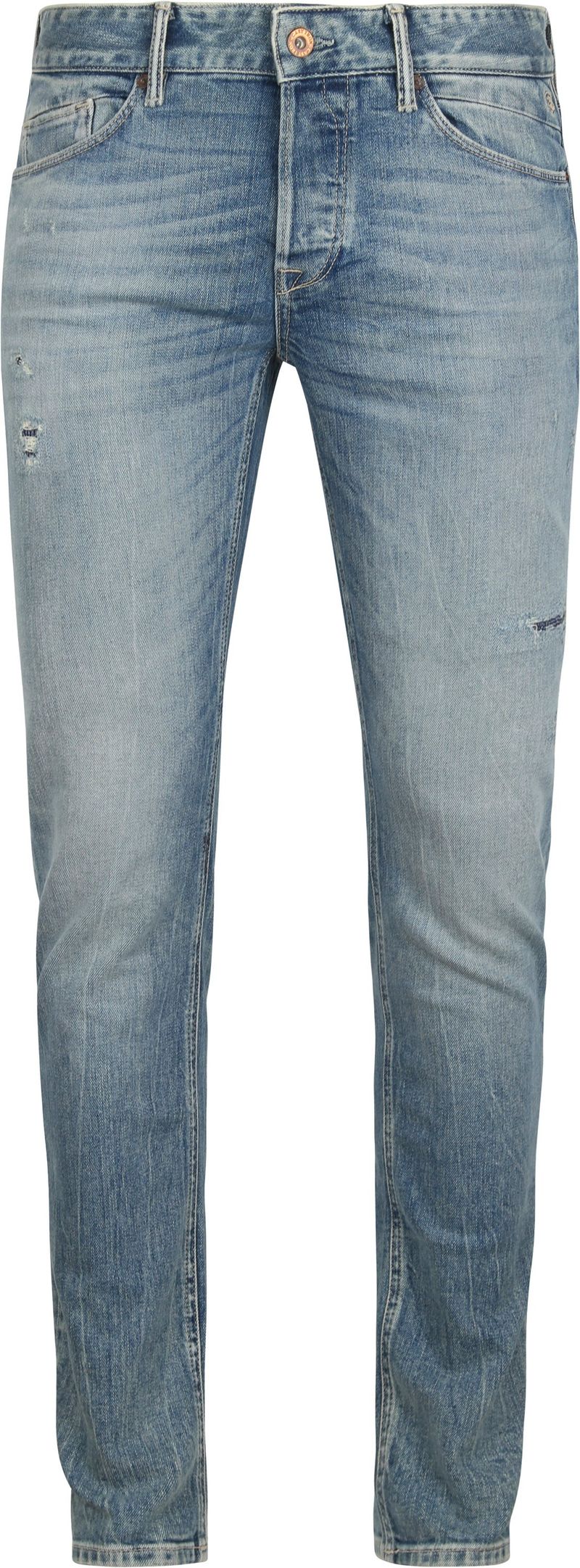 Cast Iron Riser Jeans Slim Soft Blau - Größe W 32 - L 34 von Cast Iron