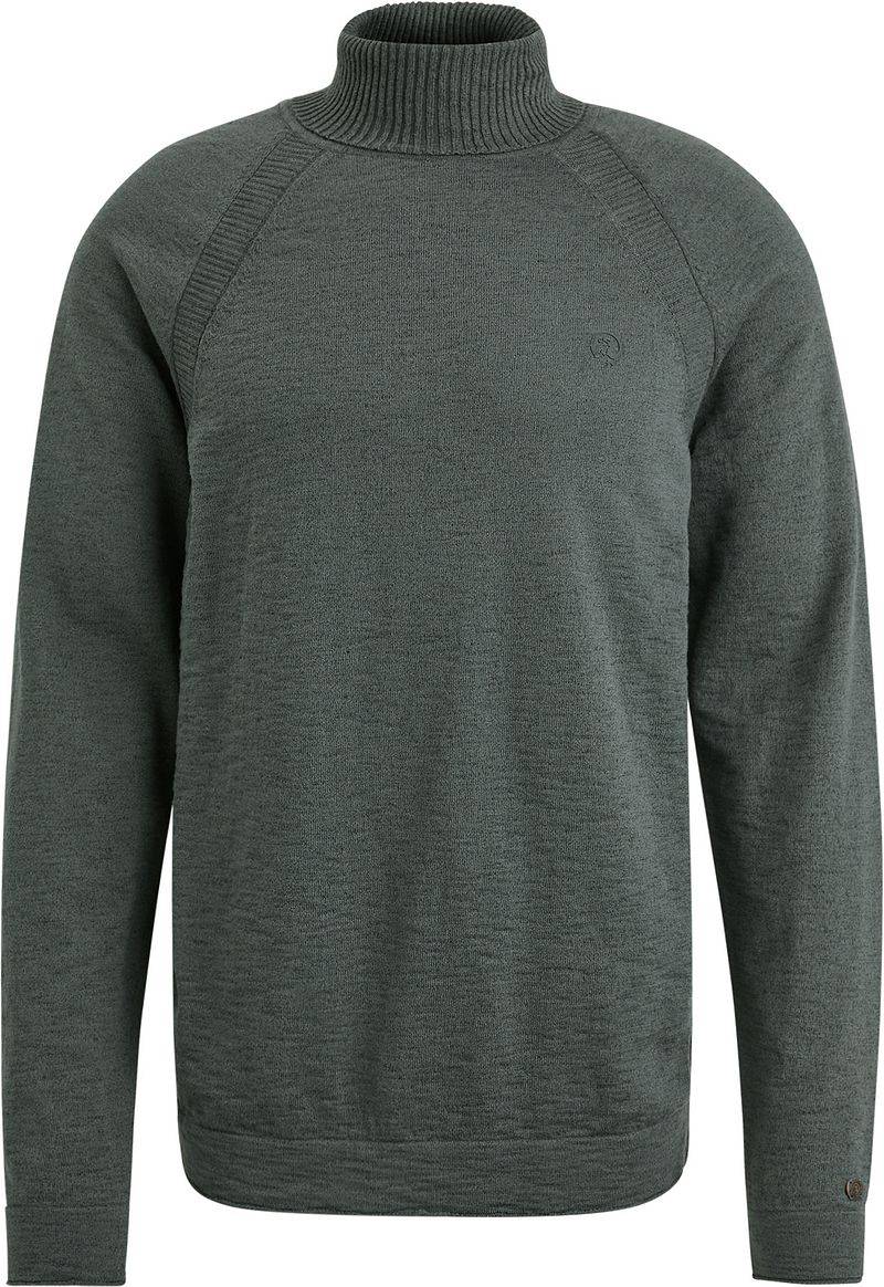 Cast Iron Rollkragenpullover Anthrazit - Größe M von Cast Iron