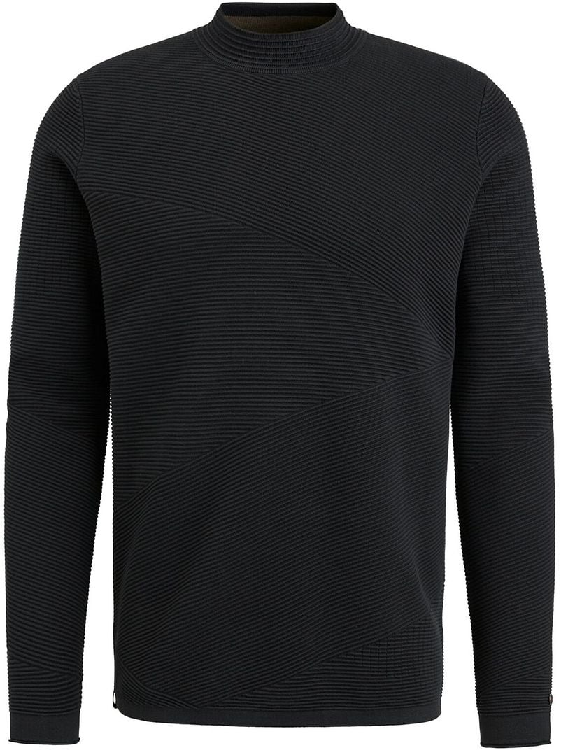 Cast Iron Turtleneck Pullover Schwarz - Größe XL von Cast Iron