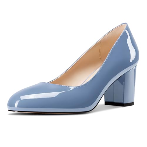 Castamere Damen Mittlerem Chunky Blockabsatz Absatz Heel Runde Zehenkappe Klassisch Pumps Slip-on Dress Lässig Schuhe 6.5 cm Heels Kobaltblau 42 EU Castamere Damen Mittlerem Chunky Blockabsatz Absatz Heel Runde Zehenkappe Klassisch Pumps Slip-on Dress Lässig Schuhe 6.5 cm Heels Kobaltblau 42 EU von Castamere
