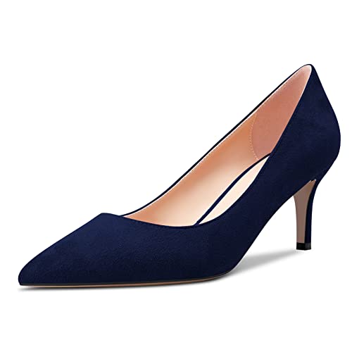 Castamere Damen Stiletto Mittlerem Kitten Absatz Heel 6.5 cm Heels Spitze Zehenkappe Pumps Slip-on Klassisch Cute Büroschuhe Schuhe Blau C 38 EU Castamere Damen Stiletto Mittlerem Kitten Absatz Heel 6.5 cm Heels Spitze Zehenkappe Pumps Slip-on Klassisch Cute Büroschuhe Schuhe Blau C 38 EU von Castamere