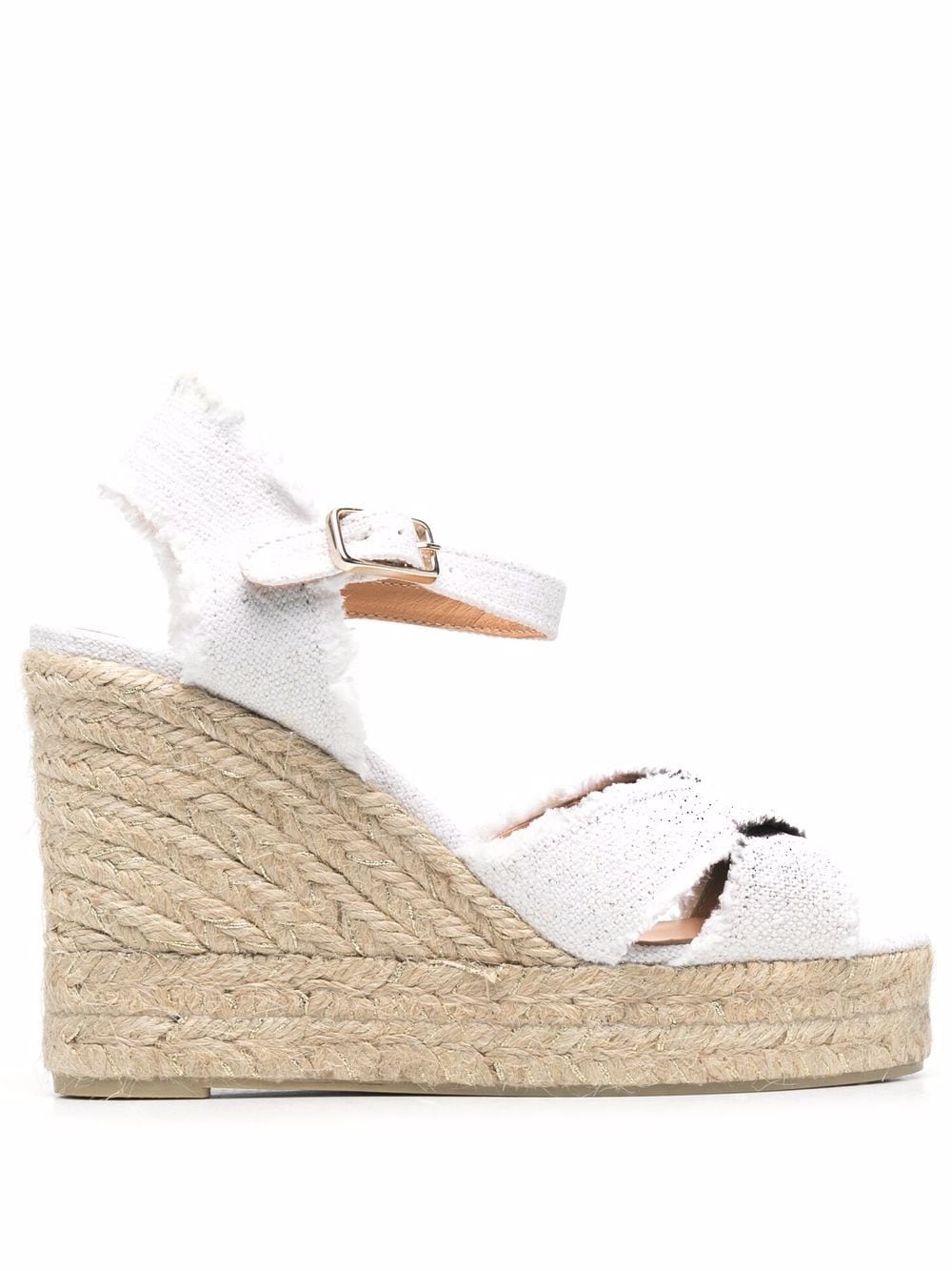 Castañer Bromelia Wedge-Espadrilles - Weiß von Castañer