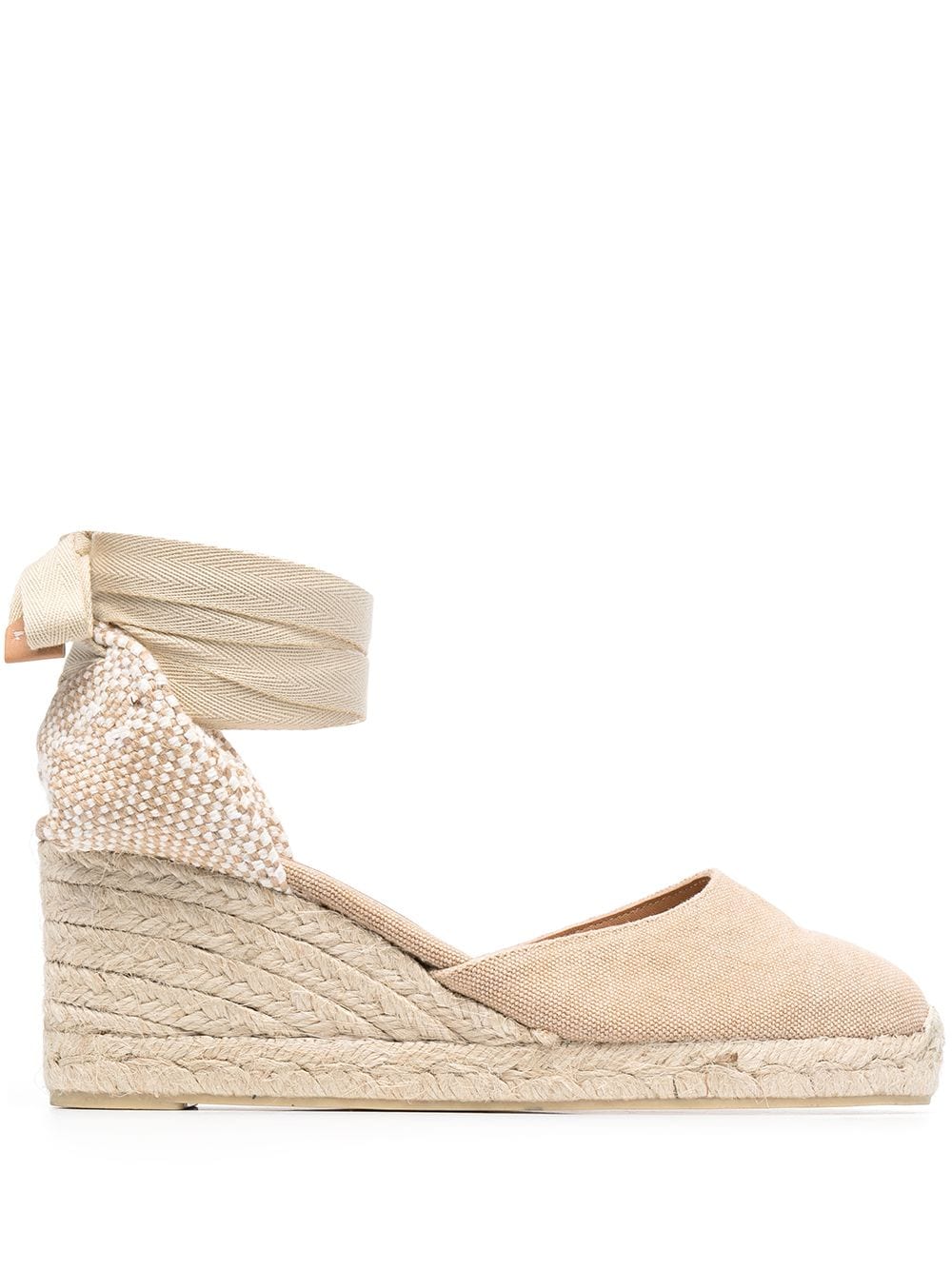 Castañer Carina Wedge-Espadrilles - Nude von Castañer