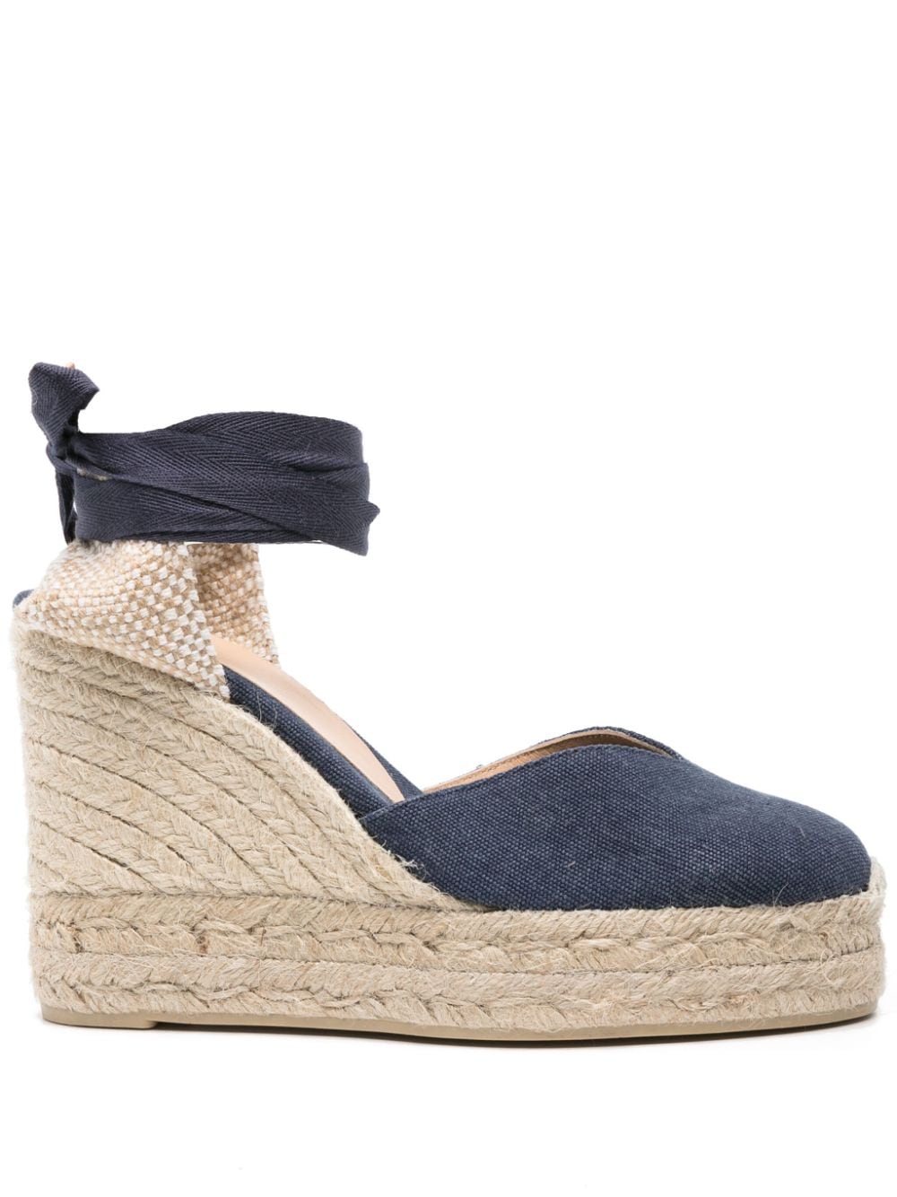 Castañer Chiara Wedge-Espadrilles 110mm - Blau von Castañer