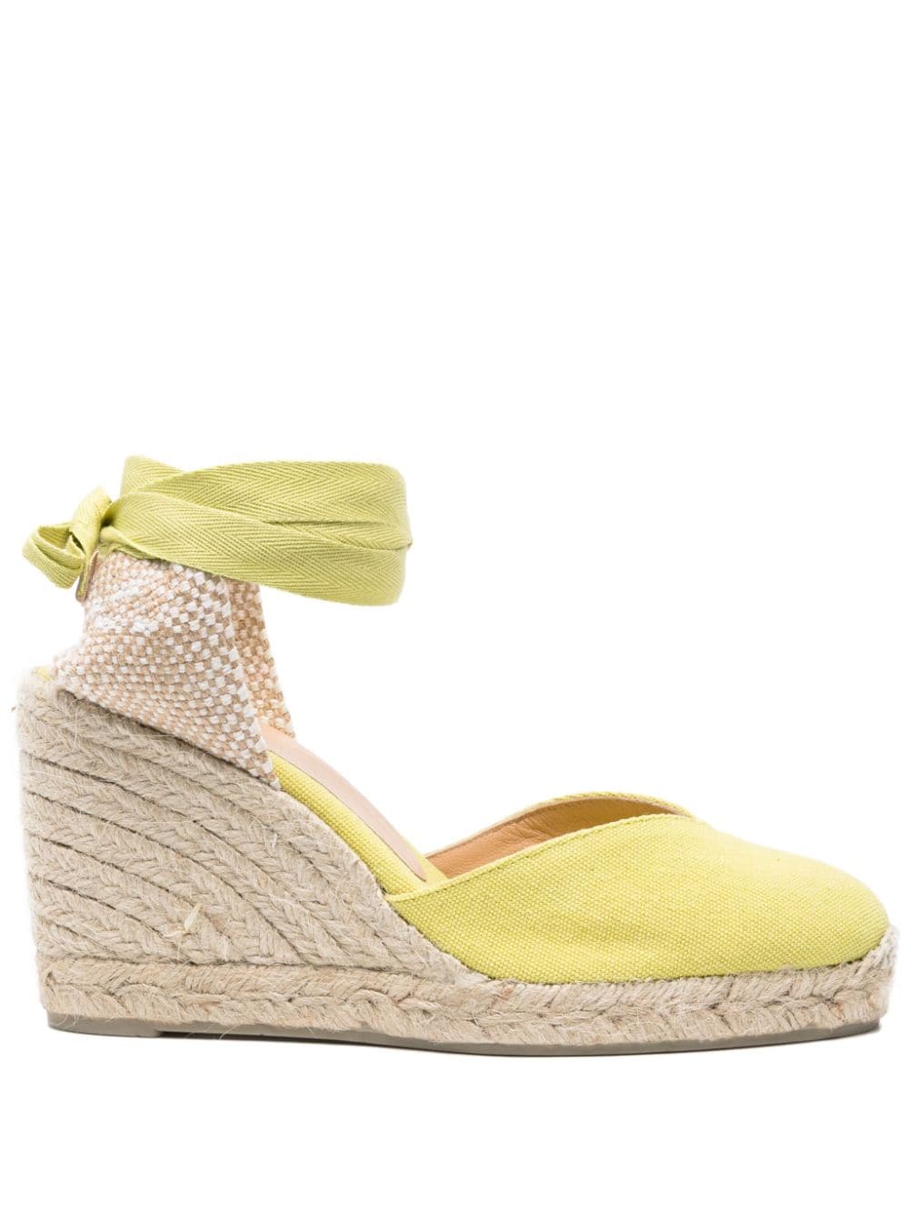 Castañer Chiara Wedge-Espadrilles 110mm - Grün von Castañer