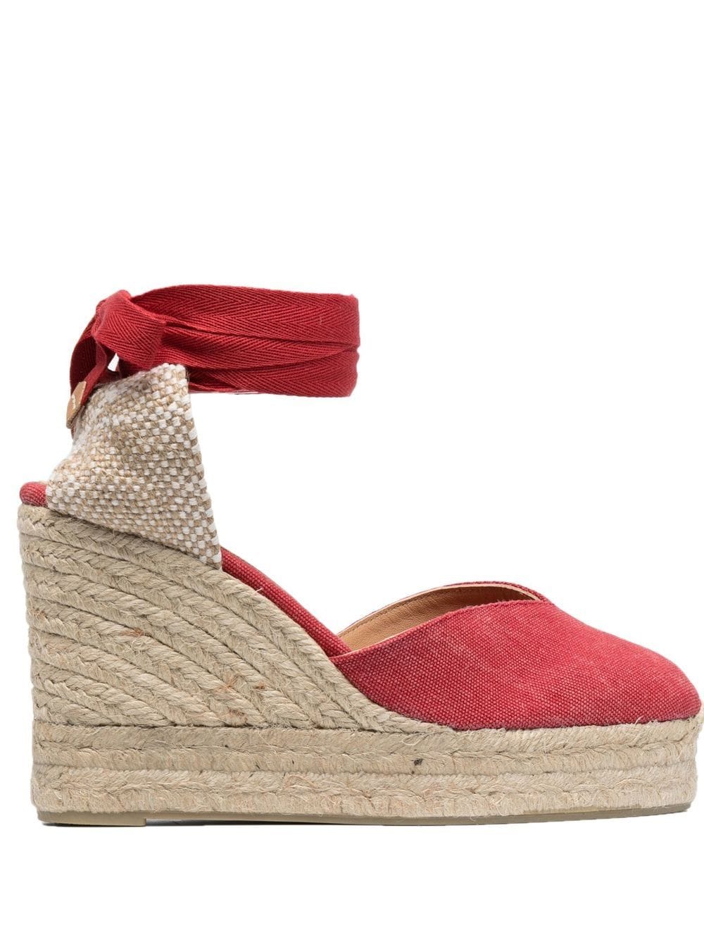 Castañer Chiara Wedge-Espadrilles - Rot von Castañer