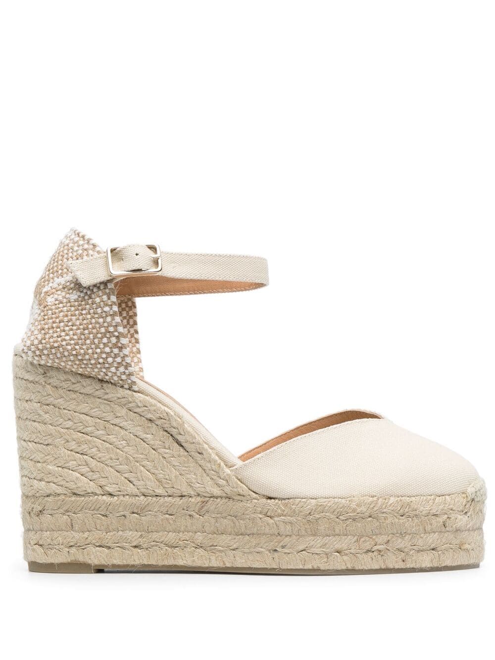 Castañer Espadrilles mit Schnallen - Nude von Castañer