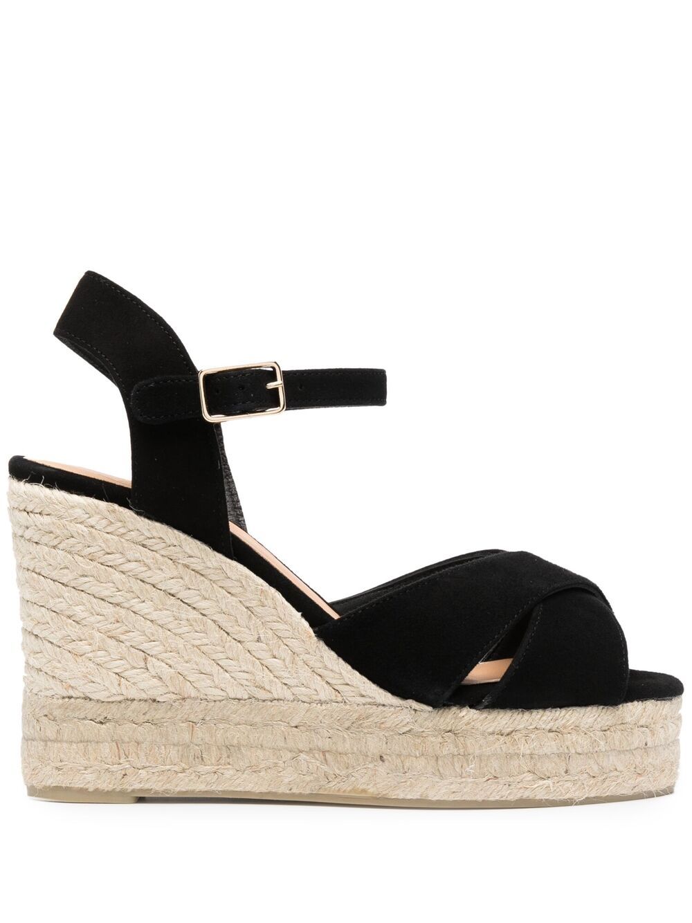 Castañer Espadrilles mit Schnallen - Schwarz von Castañer