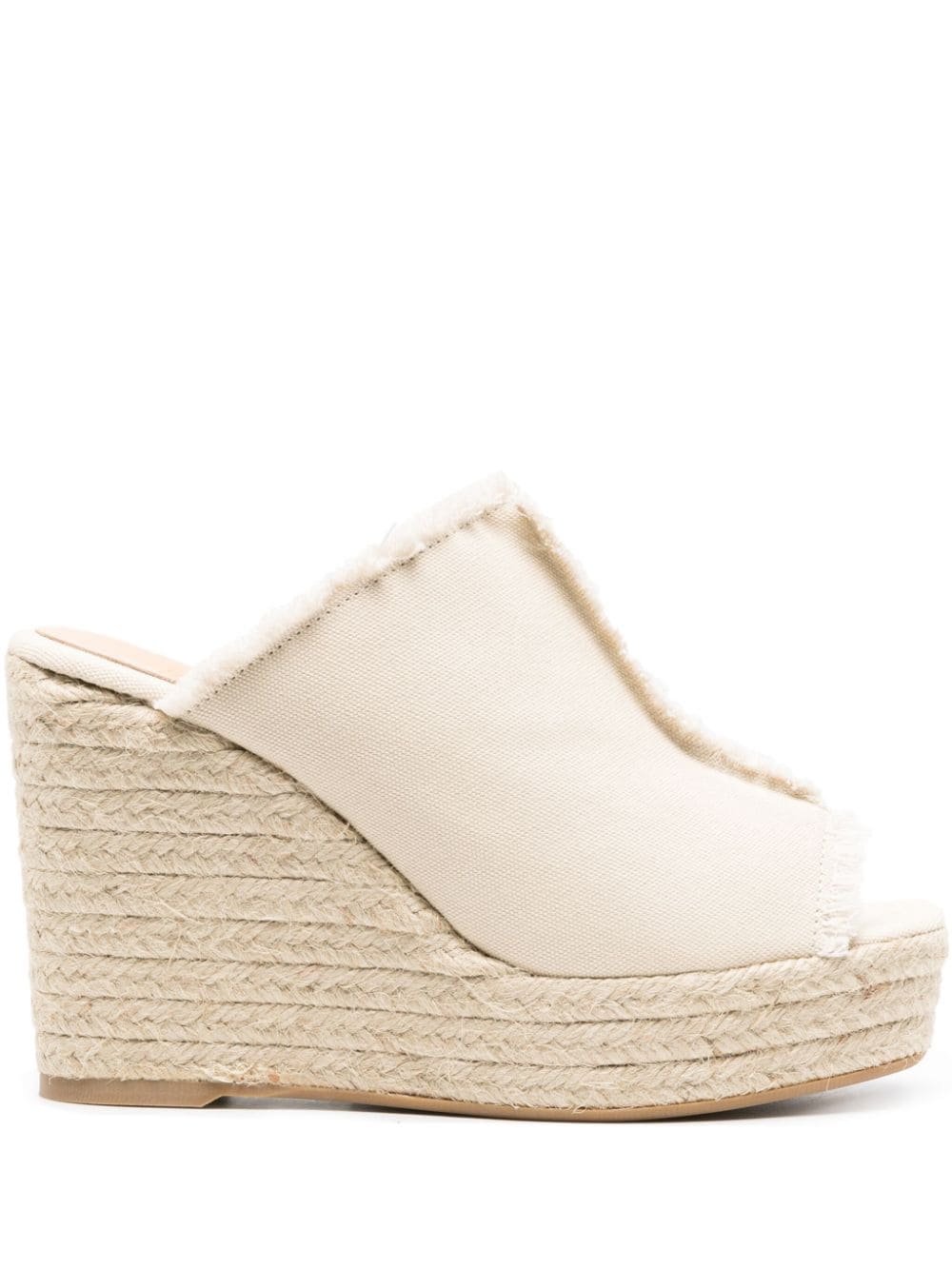 Castañer Fatima Wedge-Espadrilles 110mm - Nude von Castañer