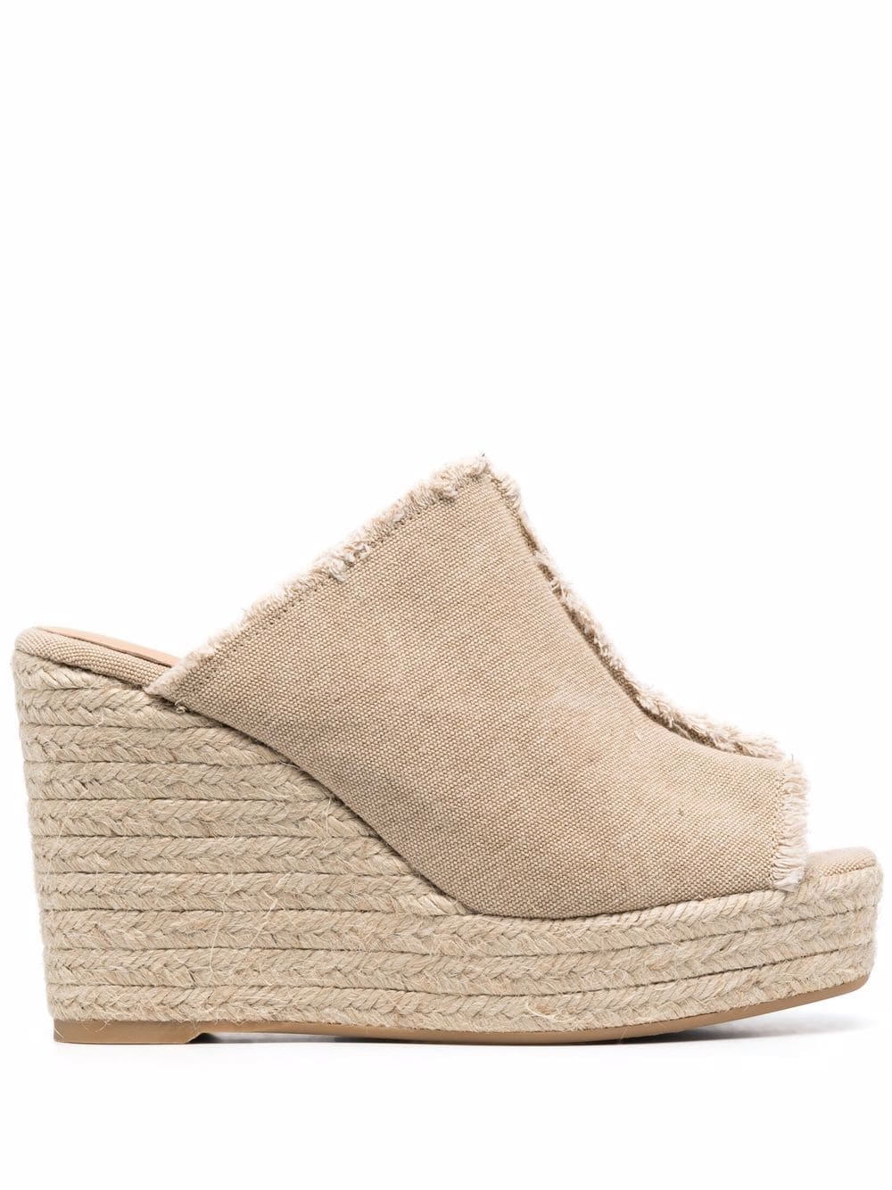 Castañer Fatima Wedge-Espadrilles - Nude von Castañer