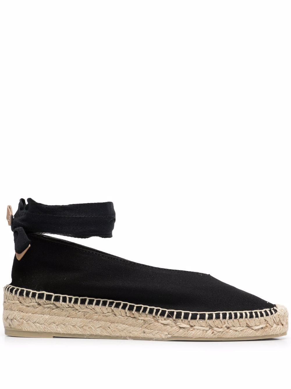 Castañer Karenina Espadrilles mit Schnürung - Schwarz von Castañer