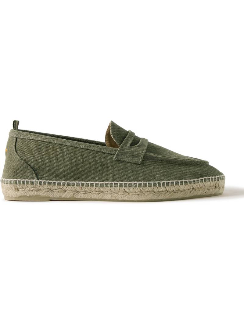 Castañer - Nacho Canvas Espadrilles - Men - Green - EU 39 von Castañer