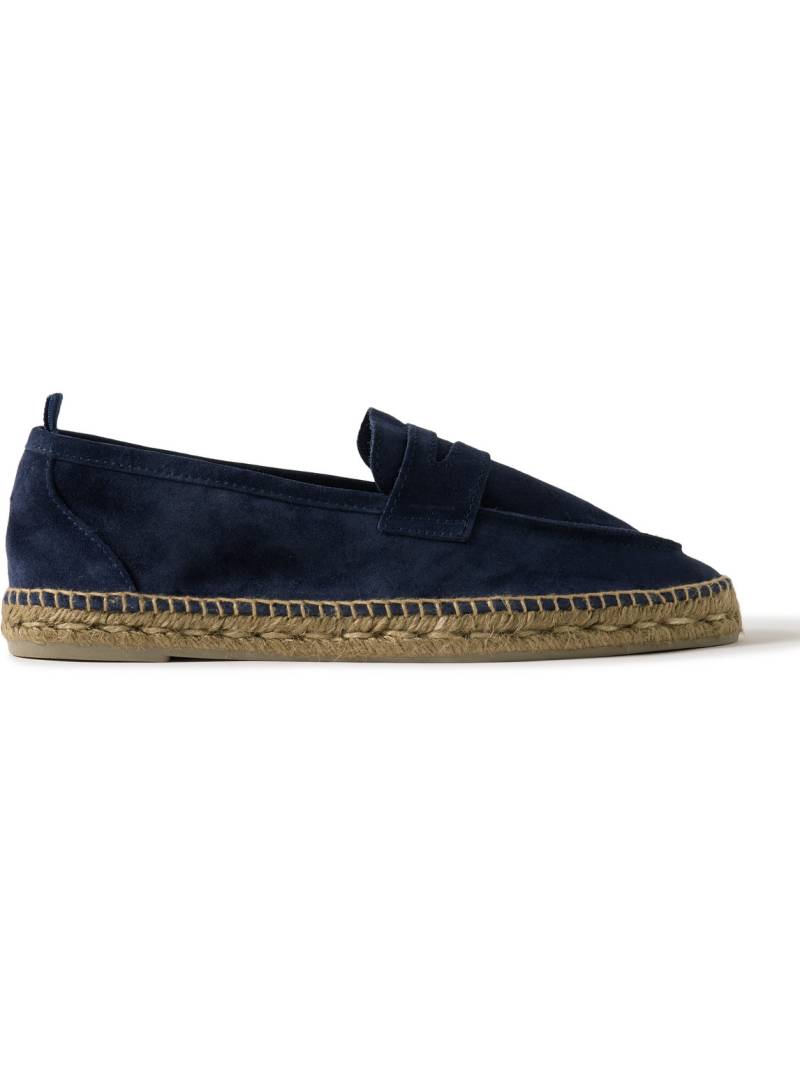 Castañer - Nacho Suede Espadrilles - Men - Blue - EU 42 von Castañer