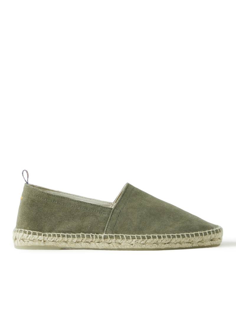 Castañer - Pablo Canvas Espadrilles - Men - Green - EU 41 von Castañer