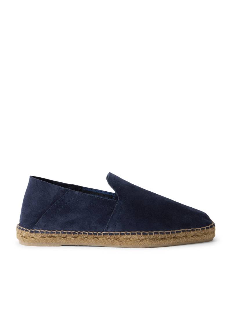 Castañer - Parker Collapsible-Heel Suede Espadrilles - Men - Blue - EU 42 von Castañer