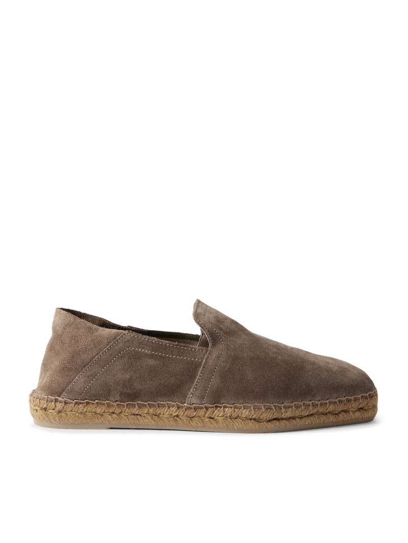 Castañer - Parker Collapsible-Heel Suede Loafers - Men - Brown - EU 43 von Castañer