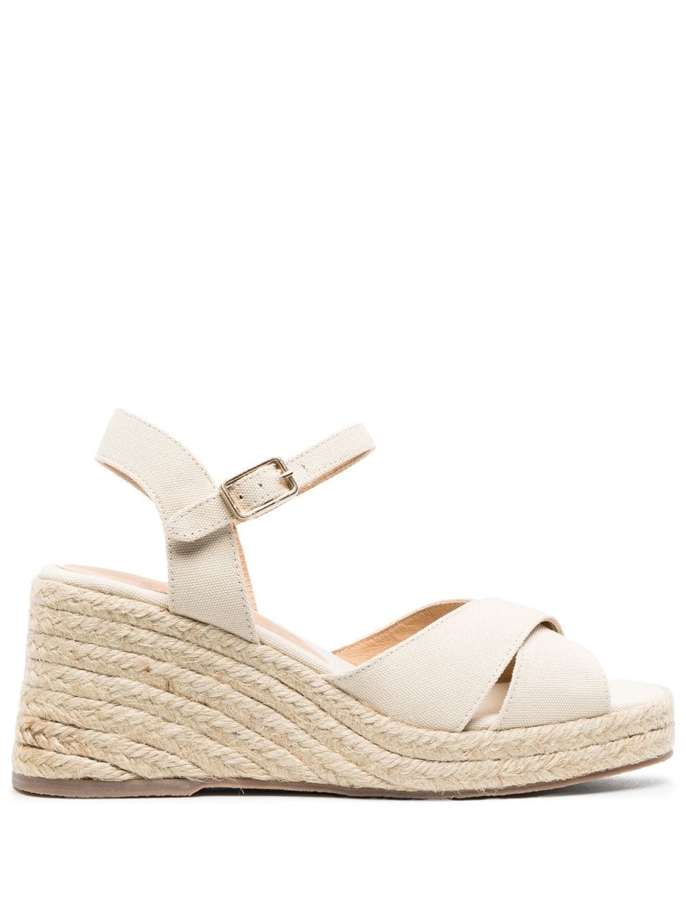 Castañer Wedge-Espadrilles - Nude von Castañer