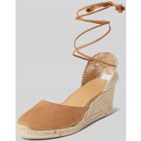 Castañer Wedges mit Keilabsatz Modell 'CARINA' in Beige, Größe 36 von Castañer