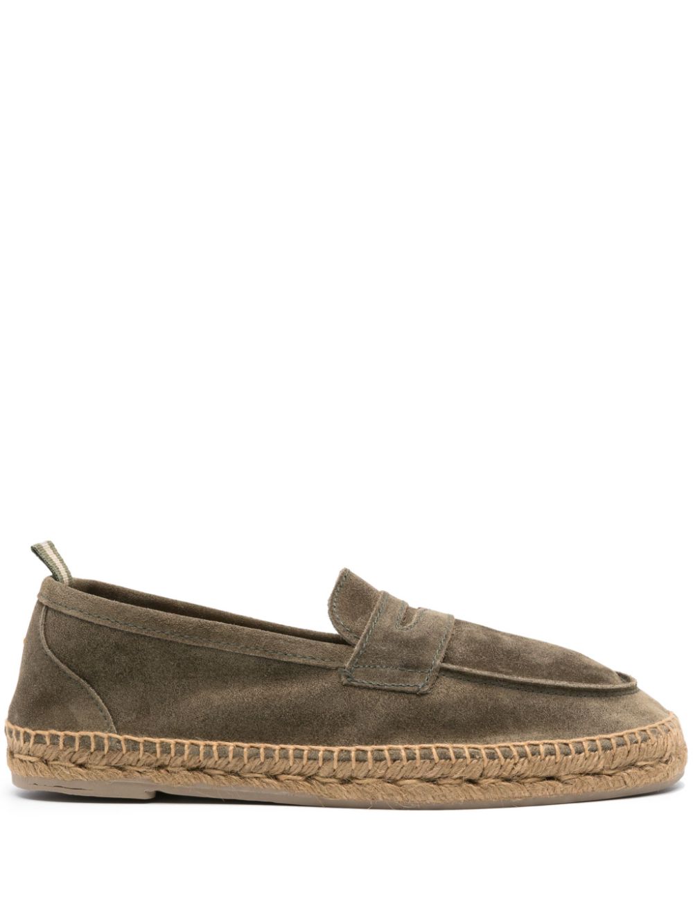 Castañer Espadrilles aus Wildleder - Grün von Castañer