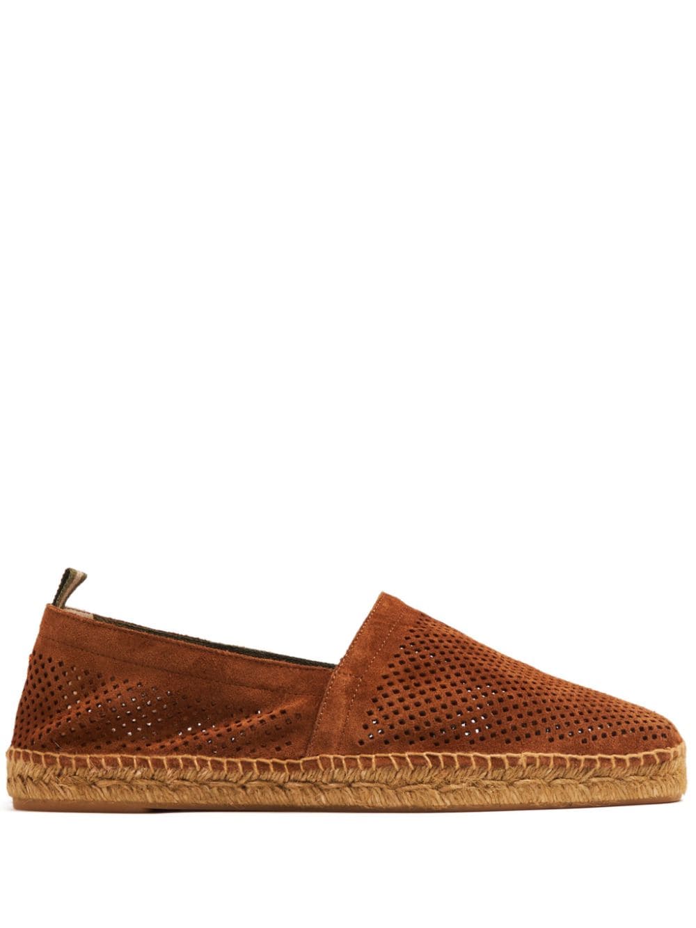 Castañer Wildleder-Espadrilles mit Mesh - Braun von Castañer