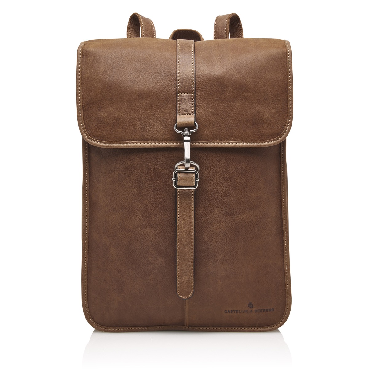Castelijn & Beerens Carisma Laptop Rucksack RFID 15,6''-Cognac von Castelijn & Beerens