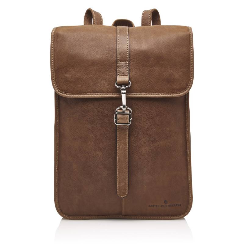 Castelijn & Beerens Carisma Laptop Rucksack RFID 15,6''-Cognac von Castelijn & Beerens