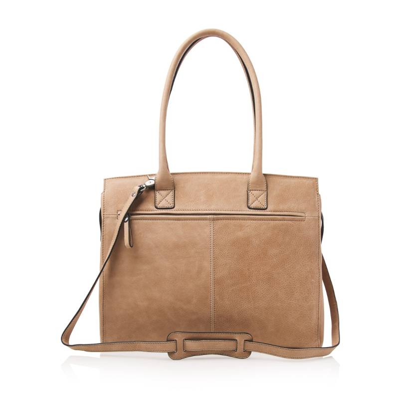 Castelijn & Beerens - Carisma Laptoptasche 15.6 + Tablette RFID-Beige von Castelijn & Beerens