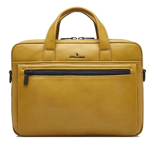 Castelijn & Beerens | Charlie Laptoptasche 15,6” RFID | gelb von Castelijn & Beerens