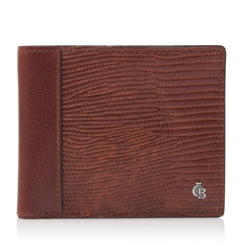 Castelijn & Beerens Donna Brieftasche 8 Karten RFID Cognac von Castelijn & Beerens