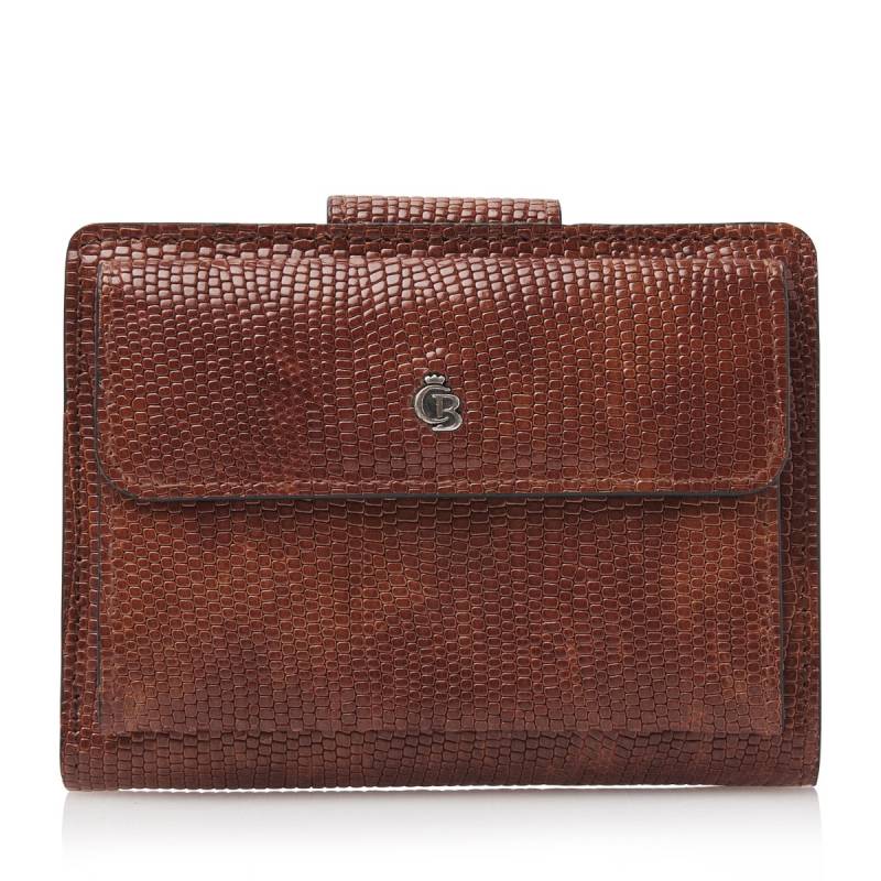Castelijn & Beerens Donna Damen Geldbörse 6 Karten RFID - Cognac von Castelijn & Beerens