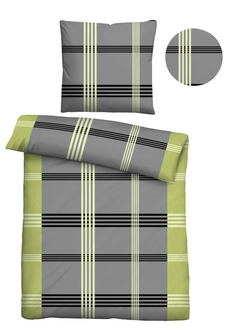 Castell - Markenbettwäsche Bettwäsche "0040563" 2 Stk. tlg. hautsympathisch, 100% Baumwolle, Reißverschluss, ganzjährig nutzbar Castell - Markenbettwäsche Bettwäsche "0040563" 2 Stk. tlg. hautsympathisch, 100% Baumwolle, Reißverschluss, ganzjährig nutzbar von Castell - Markenbettwäsche