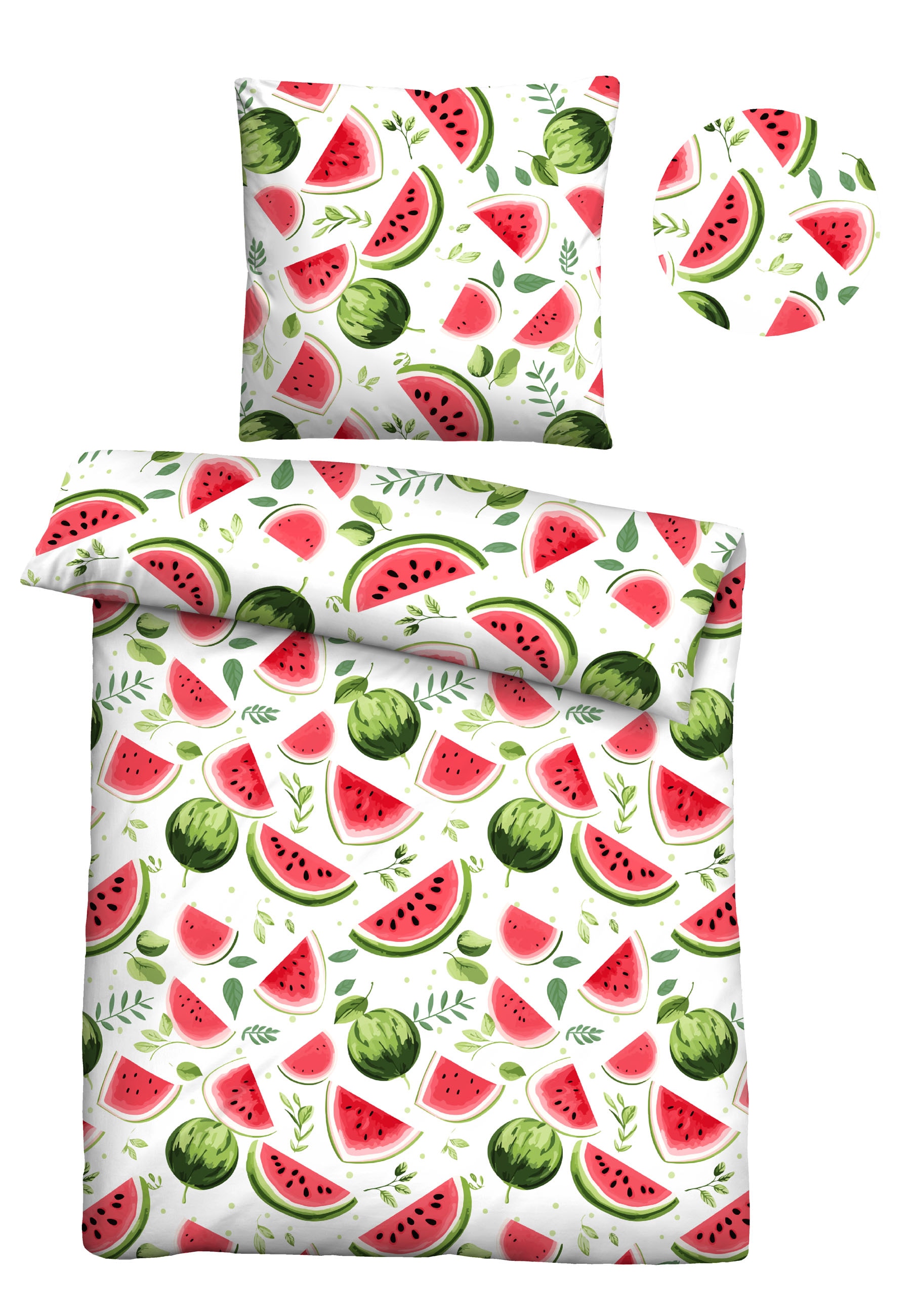 Castell - Markenbettwäsche Bettwäsche "0040798" 2 Stk. tlg. hautsympathisch, 100% Baumwolle, Reißverschluss, ganzjährig nutzbar von Castell - Markenbettwäsche