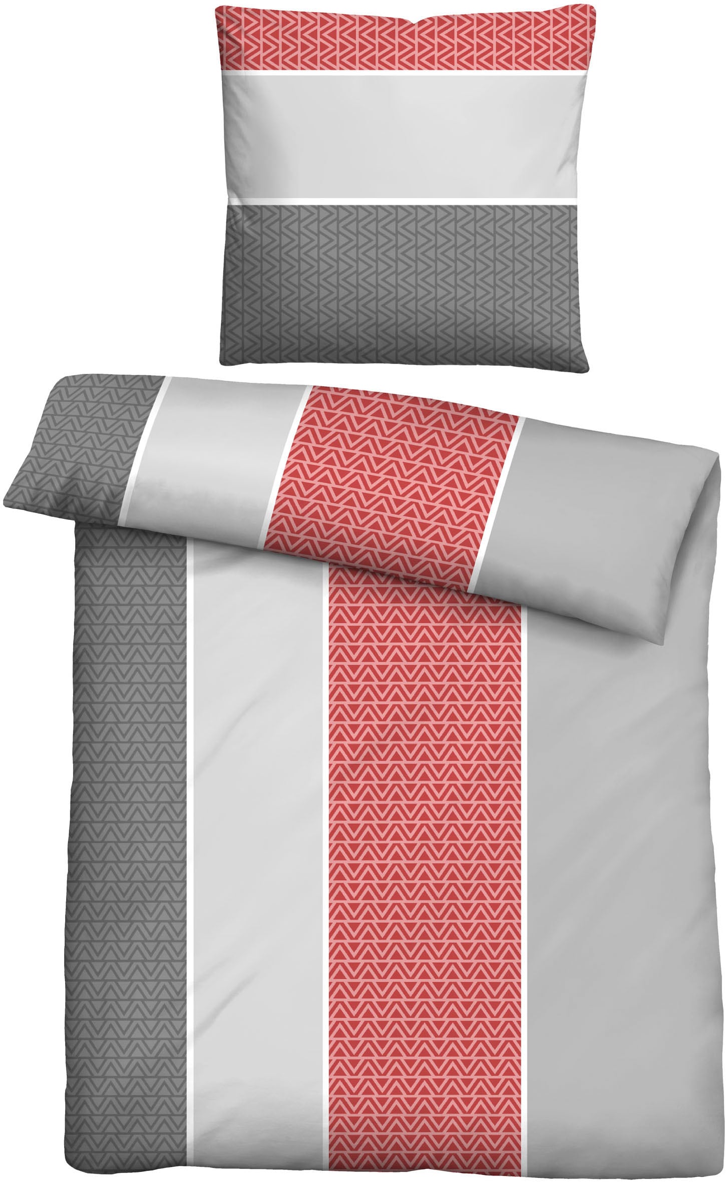 Castell - Markenbettwäsche Bettwäsche "0080447" 2 Stk. tlg. kuschelig warm, 100% Baumwolle, Winter Castell - Markenbettwäsche Bettwäsche "0080447" 2 Stk. tlg. kuschelig warm, 100% Baumwolle, Winter von Castell - Markenbettwäsche