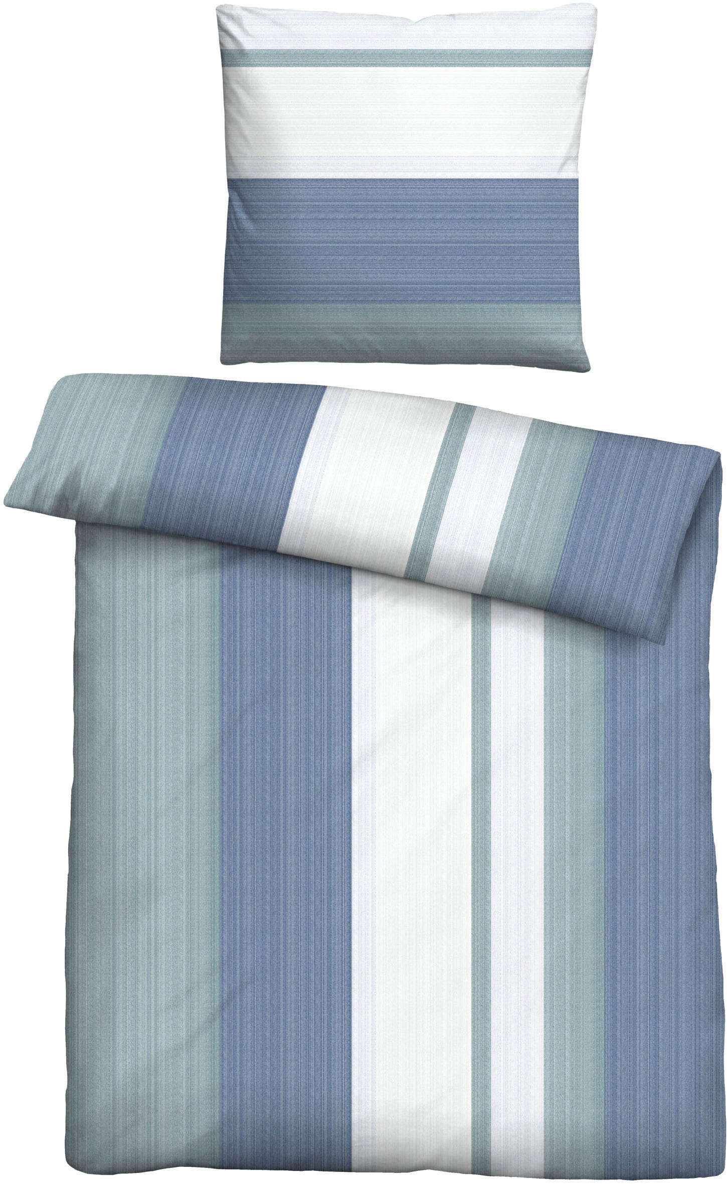 Castell - Markenbettwäsche Bettwäsche "0350443" 2 Stk. tlg. Poly-Cotton, wohlig warm, pflegeleicht, atmungsaktiv, Reißverschluss Castell - Markenbettwäsche Bettwäsche "0350443" 2 Stk. tlg. Poly-Cotton, wohlig warm, pflegeleicht, atmungsaktiv, Reißverschluss von Castell - Markenbettwäsche