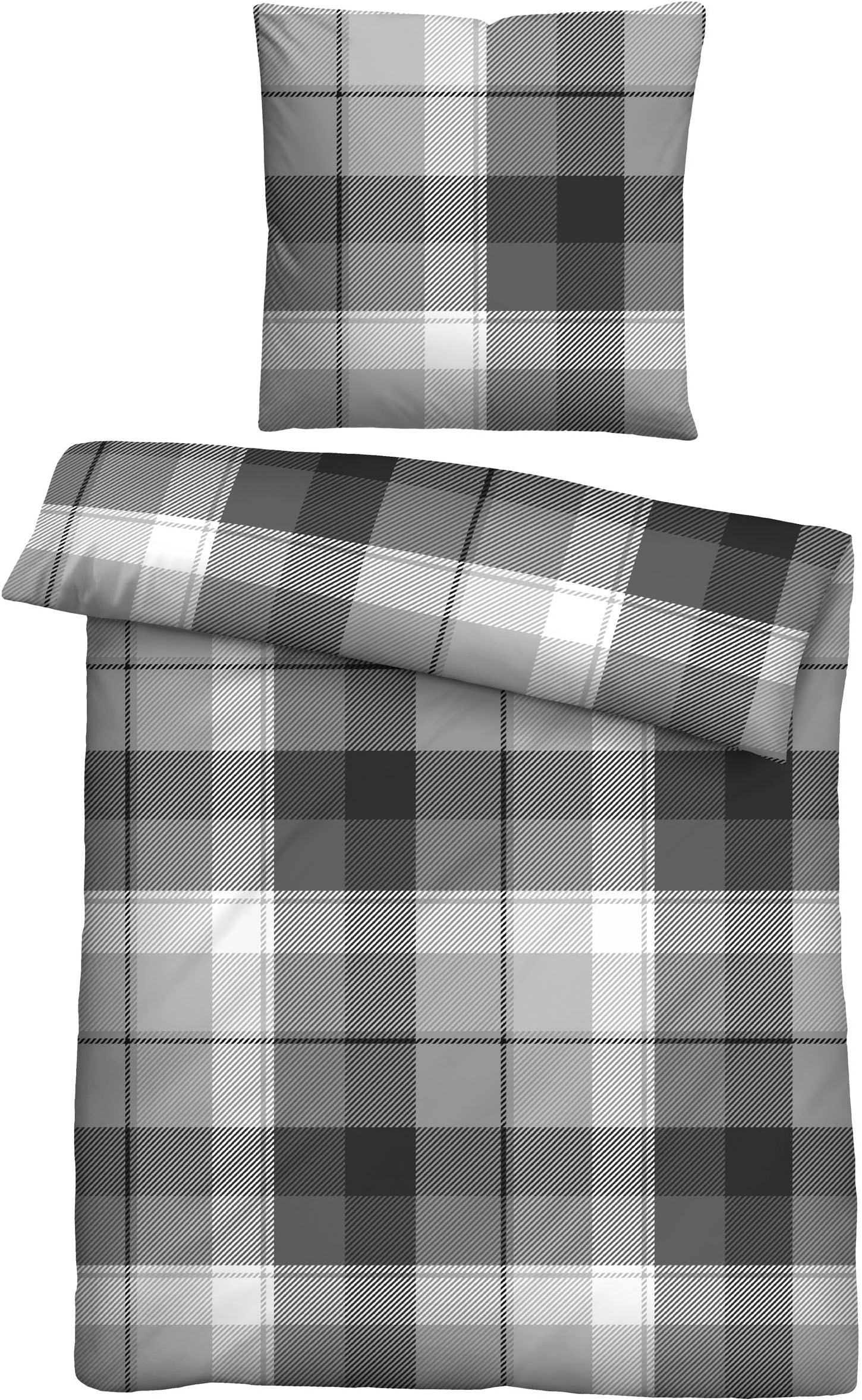 Castell - Markenbettwäsche Bettwäsche "0561126" 2 Stk. tlg. feiner Glanz + weicher Griff, pflegeleicht, ganzjährig einsetzbar, RV Castell - Markenbettwäsche Bettwäsche "0561126" 2 Stk. tlg. feiner Glanz + weicher Griff, pflegeleicht, ganzjährig einsetzbar, RV von Castell - Markenbettwäsche