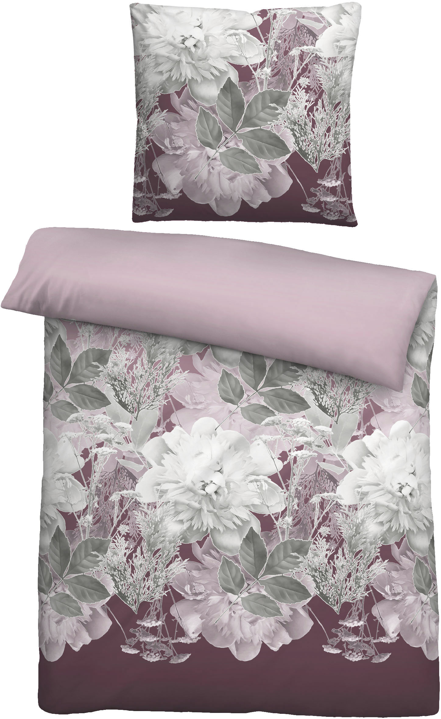 Castell - Markenbettwäsche Bettwäsche "Lio" 2 Stk. tlg. absolut flauschig, weich + wohlig warm, pflegeleicht, Reißverschlüsse von Castell - Markenbettwäsche