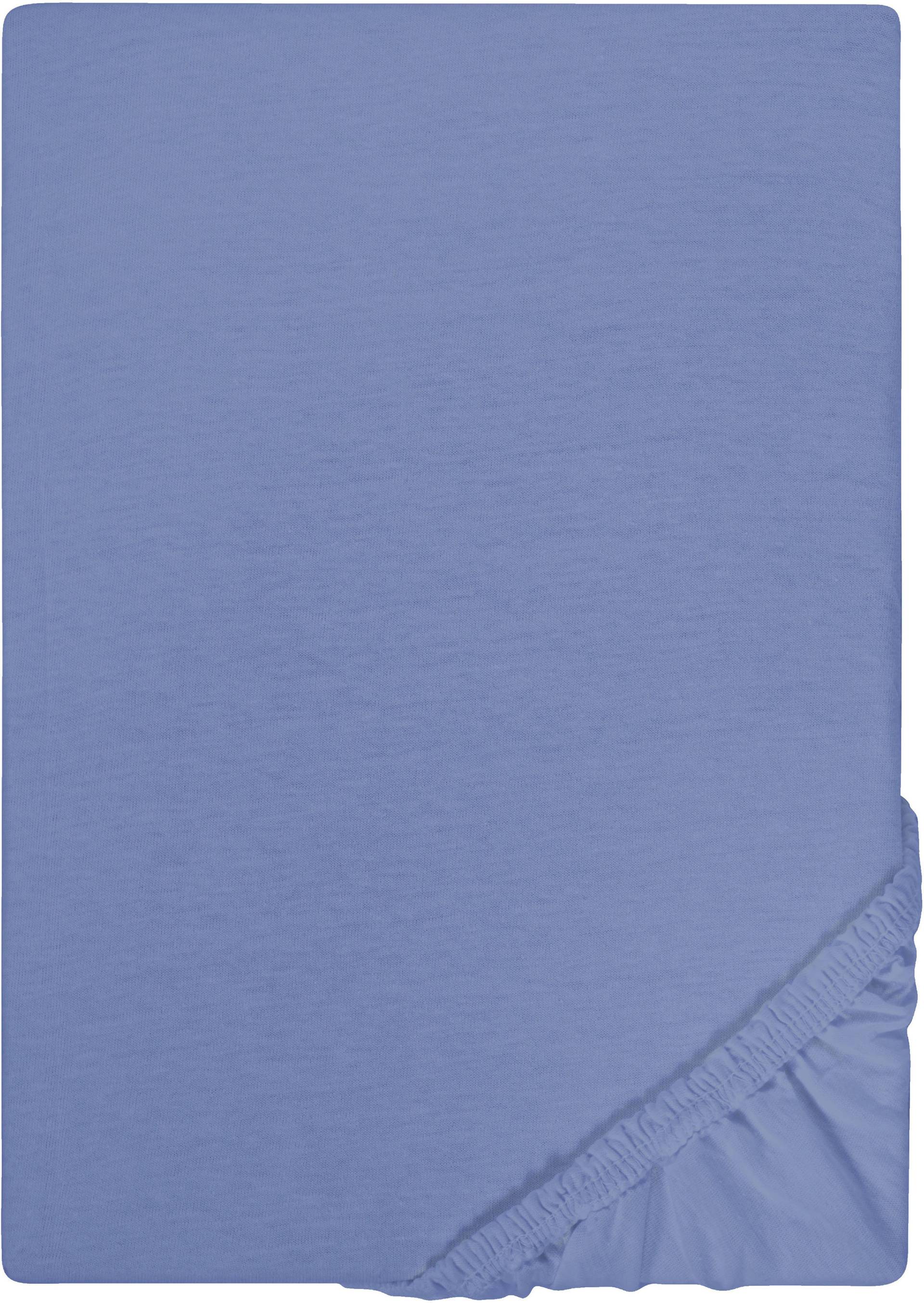 Castell - Markenbettwäsche Spannbettlaken "Jersey in Gr. 90x200, 140x200 oder 180x200 cm" aus Baumwolle, für Matratzen bis 22 cm Höhe, Bettlaken, Spannbetttuch von Castell - Markenbettwäsche