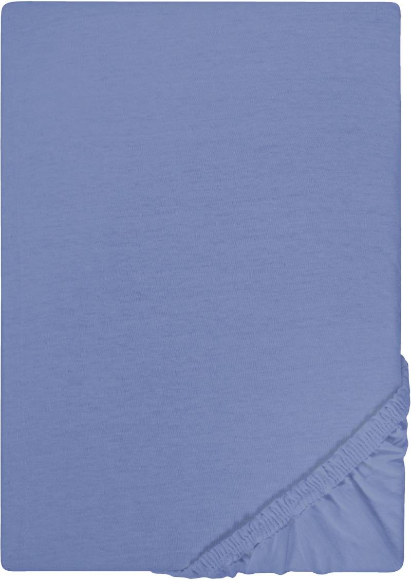 Castell - Markenbettwäsche Spannbettlaken "Jersey in Gr. 90x200, 140x200 oder 180x200 cm" aus Baumwolle, für Matratzen bis 22 cm Höhe, Bettlaken, Spannbetttuch von Castell - Markenbettwäsche