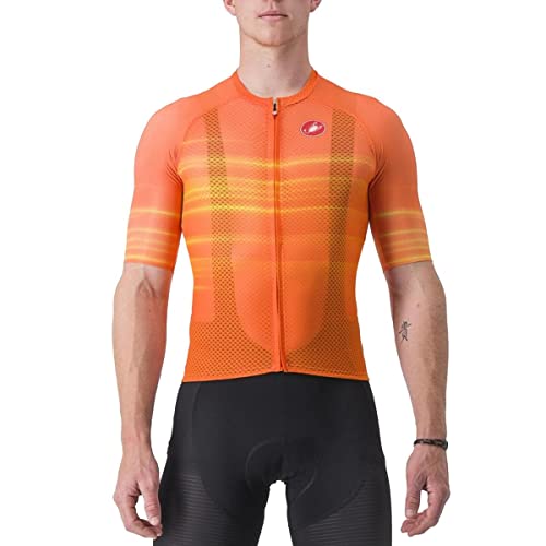 CASTELLI Men's Climber's 3.0 SL2 Jersey T-Shirt, Brillante Orange, 3XL von CASTELLI