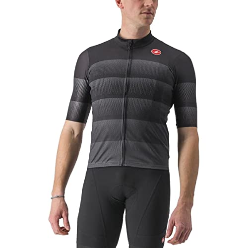 CASTELLI Men's LIVELLI Jersey T-Shirt, Schwarz, L von CASTELLI