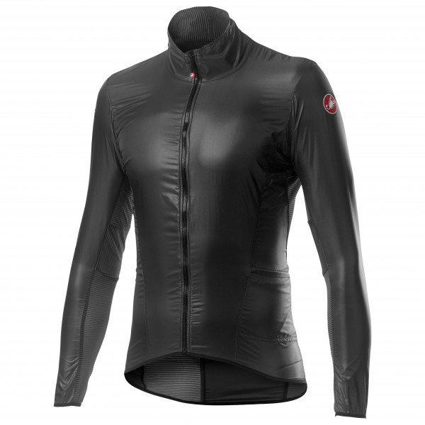 Castelli - Aria Shell Jacket - Fahrradjacke Gr L schwarz/grau von Castelli