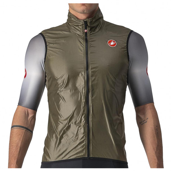 Castelli - Aria Vest - Fahrradweste Gr 3XL;L;M;S;XL;XXL braun;grau;schwarz von Castelli