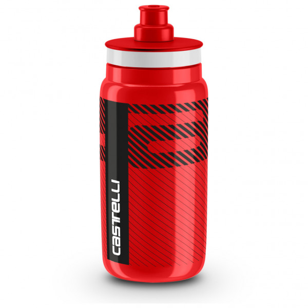 Castelli - Castelli Water Bottle - Fahrrad Trinkflasche Gr 550 ml grau;rot von Castelli